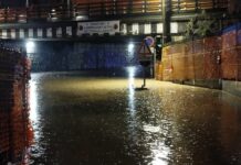 Genova, strade allagate a Certosa, Salis: occorre fare prevenzione Certosa Brin sottopasso allagato