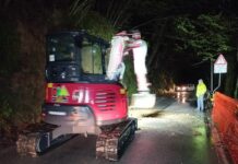 Davagna, riaperta la strada provinciale 14 chiusa per frana Davagna frana strada provinciale 14