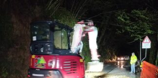 Davagna, riaperta la strada provinciale 14 chiusa per frana Davagna frana strada provinciale 14