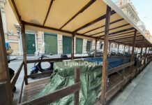 Genova, nuove regole per i dehor e sconti sulle tariffe del 40% dehor abbandonato