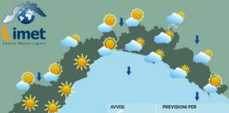 Meteo Liguria, tempo variabile con passaggi nuvolosi e schiarite meteo Liguria domenica 16 marzo 2025