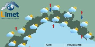 Meteo Liguria, ancora instabilità con passaggi nuvolosi e piovaschi meteo Liguria domenica 23 marzo 2025