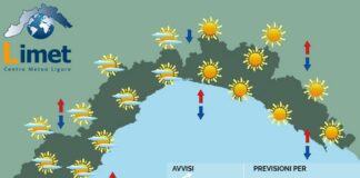 Meteo Liguria, ancora tempo stabile e asciutto e temperature in aumento meteo Liguria martedì 4 marzo 2025