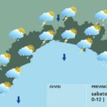 meteo Liguria sabato 15 marzo 2025