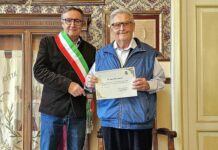 Alassio, premiato turista che torna dal 1948 Alassio turista fedele