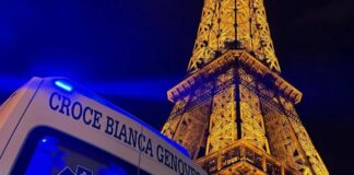 Paziente di tre anni trasportato da Genova a Parigi dalla Croce Bianca Genovese