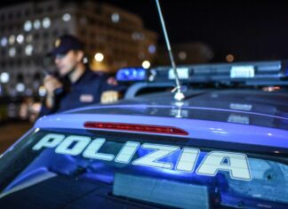 auto Polizia notte