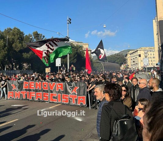 Genova, Remigrazione e Antifascisti, aumenta la tensione sui social corteo antifascista 24 aprile 2025