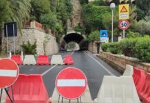 Finale Ligure, slitta la riapertura dell’Aurelia: mancano i sensori finale Ligure frana Aurelia