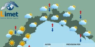 Meteo Liguria, tempo variabile con instabilità pomeridiana meteo Liguria giovedì 24 aprile 2025