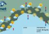 meteo Liguria lunedì 28 aprile 2025