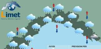 Meteo Liguria, ancora cielo coperto e pioggia meteo Liguria mercoledì 16 aprile 2025