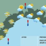 Meteo Liguria mercoledì 23 aprile 2025