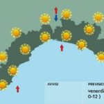 meteo Liguria venerdì 25 aprile 2025