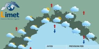 Meteo Liguria, ancora nuvole e pioggia, in arrivo un peggioramento meteo Liguria 15 aprile 2025
