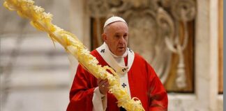 Papa Francesco, il cordoglio delle altre confessioni religiose a Savona parmureli palme papa francesca
