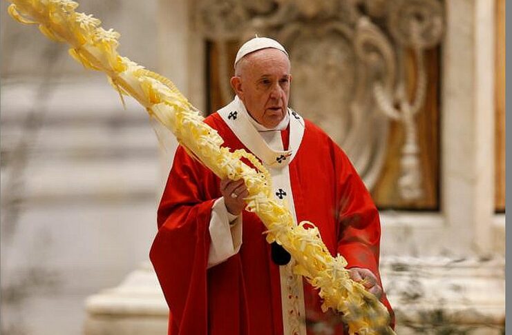 parmureli palme papa francesca