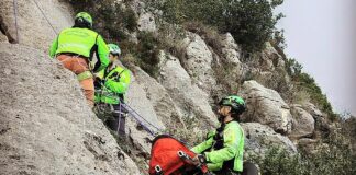 Noli, rocciatore di Sondrio cade da una parete e resta ferito Soccorso alpino rocciatore ferito