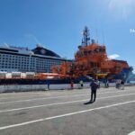 Attracco nave ONG Solidaire Genova
