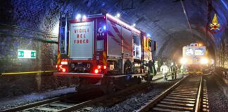 Treno deragliato con un ferito sul Turchino, l’esercitazione dei vigili del fuoco Esercitazione vigili del fuoco