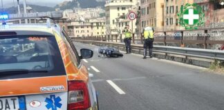Genova, mattinata di incidenti in Sopraelevata: tre feriti Incidente Sopraelevata