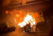 certosa cassonetti fiamme