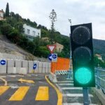 Finale Ligure frana Aurelia Capo San Donato