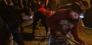 Maltempo in Liguria, notte di lavoro per i vigili del fuoco nel Savonese finale ligure volontari alluvione 20 maggio 2025