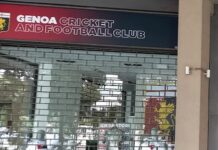 Genova, un ristorante griglieria al posto del Genoa Store Genoa Store via XII ottobre Genova