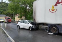 incidente via Lungotorrente secca 6 maggio 2025