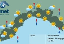 Meteo Liguria, bel tempo e sole sulla costa, addensamenti nell’entroterra Meteo Liguria sabato 31 maggio 2025