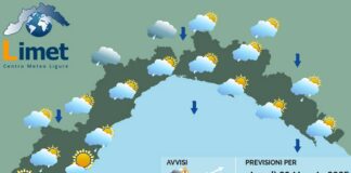 Meteo Liguria, in arrivo altri temporali meteo Liguria giovedì 22 maggio 2025