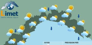 Meteo Liguria, aumentano le nuvole e la probabilità di piovaschi meteo Liguria sabato 17 maggio 2025