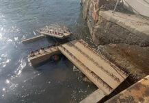 Nervi, le banchine del molo appena posizionate sono affondate nervi banchina porticciolo affondata cassoni