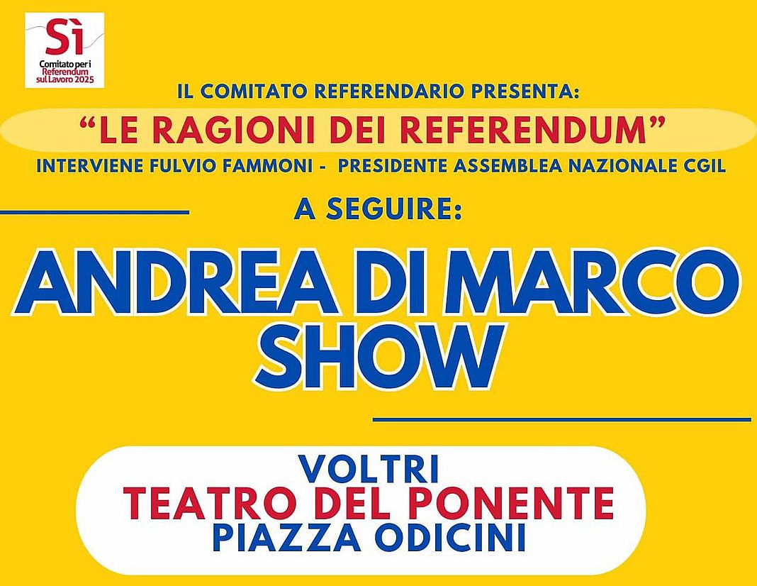 evento Referendum Genova