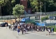 sampdoria contestazione Bogliasco