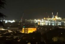 Genova, nave lancia segnale di emergenza in mare ma era un guasto sirena emergenza nave porto di Genova