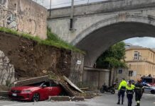 Sturla crollo muraglione via Era