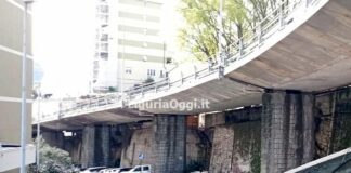 Voltri, preoccupano i piloni di via Vallecrosia Voltri piloni via Vallecrosia