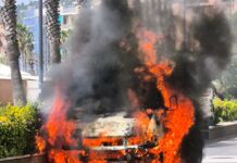 Cogoleto, camioncino a fuoco sull’Aurelia: soccorsi sul posto Camioncino a fuoco Cogoleto