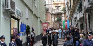 Genova, questa mattina il ricordo dell’attentato a Francesco Coco e alla sua scorta Commemorazione attentato Francesco Coco e sua scorta