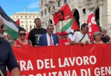 Genova, corteo Anpi e Cgil partito da piazza della Vittoria: prime modifiche al traffico