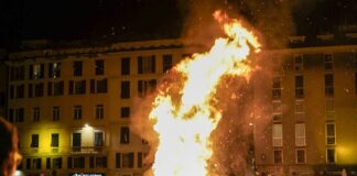 Genova festeggia San Giovanni Battista patrono della città fuoco matteotti san giovanni