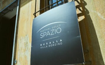 Festival dello Spazio Busalla targa a Villa Borzino