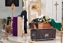 A Genova i funerali di Francesco Marenco Francesco Marenco funerale Genova