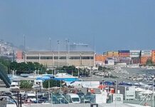 Genova, sotto controllo l’incendio agli ex cantieri navali Costaguta a Voltri Incendio ex cantieri navali Costaguta sotto controllo