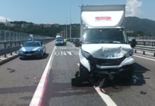 Autostrade, incidente in A10 sul ponte San Giorgio: code chilometriche