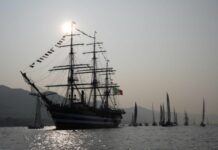 L’Amerigo Vespucci è arrivata a Genova per la festa della Marina Militare Nave Amerigo Vespucci Genova (2)