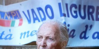 Vado Ligure piange la scomparsa di ‘Partigiano Gin’, aveva 100 anni Partigiano Gin Vado Ligure