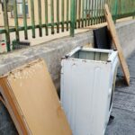 Rifiuti ingombranti abbandonati Sampierdarena